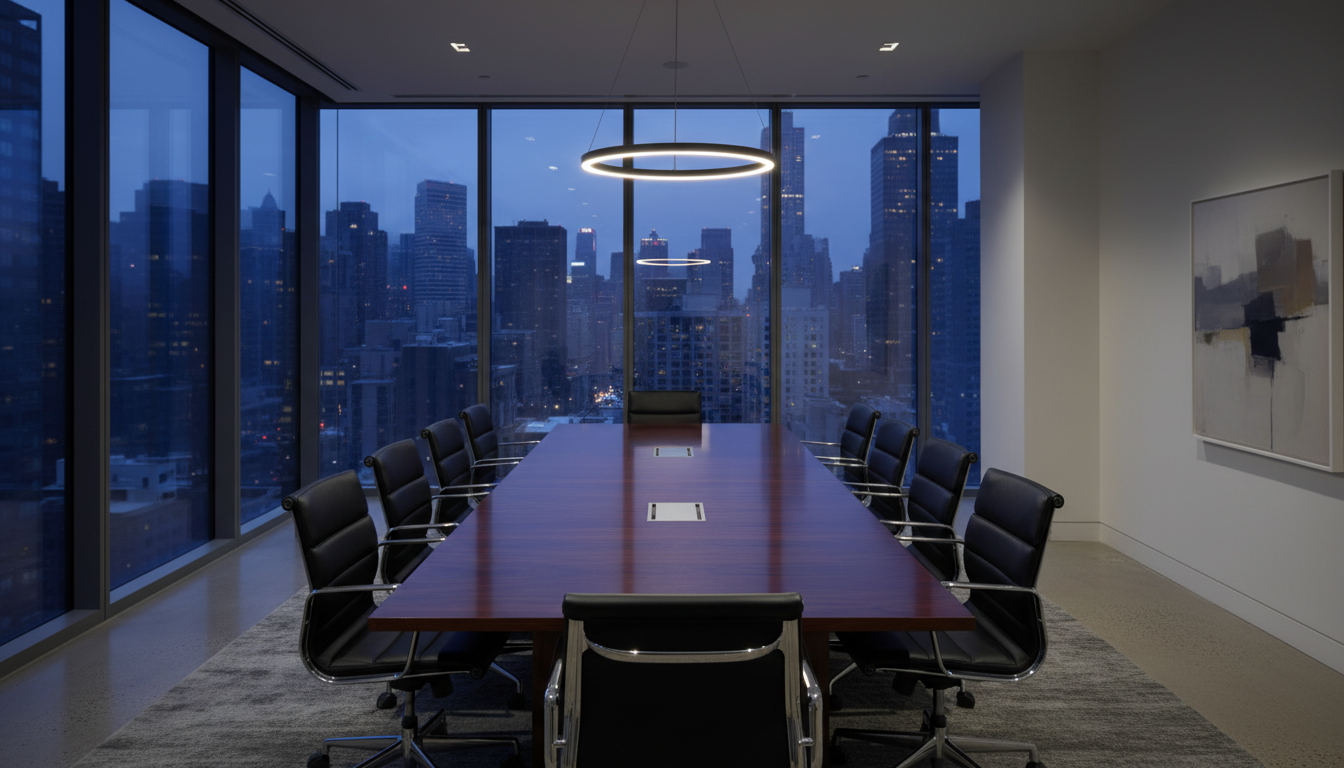 Modern law office interior